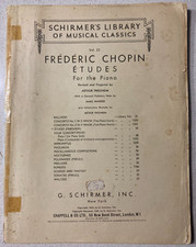 Antique chopin etudes for sale  LONDON