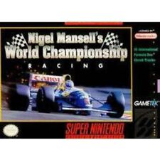 Nigel Mansell's World Championship Racing - Super Nintendo, usado comprar usado  Enviando para Brazil