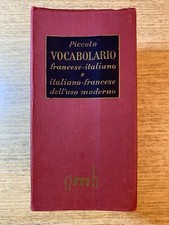 Piccolo vocabolario francese usato  Italia