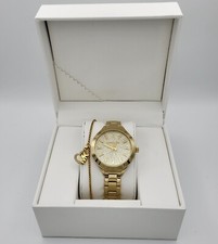 MICHAEL KORS MK1046 Relógio Feminino Slim Runway 2 Peças e Pulseira Conjunto de Presente, 38mm comprar usado  Enviando para Brazil