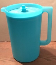 Usado, Jarro Tupperware Classic transparente azul-petróleo "Aruba" #1416 capacidade de 1 galão  comprar usado  Enviando para Brazil