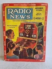 Usado, ANTIQUE 1928 DECEMBER RADIO NEWS MAGAZINE - MULTIPLE TELEVISION COVER - comprar usado Usado, ANTIQUE 1928 DECEMBER RADIO NEWS MAGAZINE - MULTIPLE TELEVISION COVER - comprar usado  Enviando para Brazil