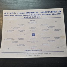 Programmes friendlies for sale  ST. NEOTS