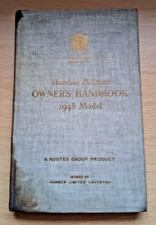 Humber pullman owner for sale  ALDERSHOT