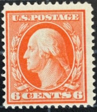 Usado, Selos dos EUA - SC# 379 - MOGH - P12 - Flat Press - Washington - DLWK - SCV $37.50 comprar usado  Enviando para Brazil