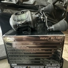 NOVO Abu Garcia REVO BEAST 40 Carretel de Isca Perfil Baixo Mão Direita 5.8:1 comprar usado  Enviando para Brazil