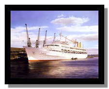 Canberra dockside framed for sale  CROYDON