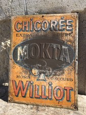 Ancienne tôle plaque d'occasion  Montlieu-la-Garde