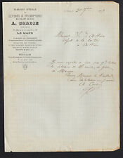 Mans usine lettres d'occasion  Baugy