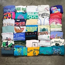 Lote 35 camisetas vintage ponto único localização gráfica anos 80 anos 90 atacado 907 comprar usado  Enviando para Brazil