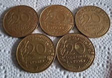 Pieces centimes francs d'occasion  Bordeaux-