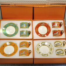 Juego de tazas de café y platillos de cerámica para caballo plato de porcelana hueso de China té leche regalo segunda mano  Embacar hacia Mexico