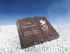 Grabstein buch roter gebraucht kaufen  Remscheid