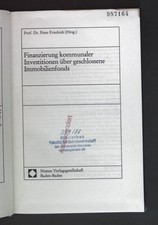 Finanzierung kommunaler invest gebraucht kaufen  Koblenz