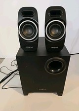 Sistema de alto-falante Creative A550 compatível com 5.1 canais. Com 2 alto-falantes via satélite. comprar usado  Enviando para Brazil