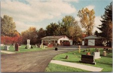 Southfield, Michigan Pocztówka "WIETECHA MONUMENT CO." Nagrobki Znaczniki grobów na sprzedaż  Wysyłka do Poland