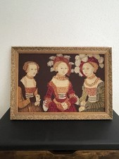 Stickbild gemälde holzrahmen gebraucht kaufen  Niederkassel