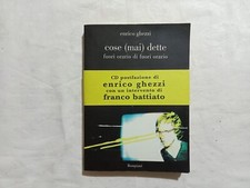 Enrico ghezzi. cose usato  Villamagna