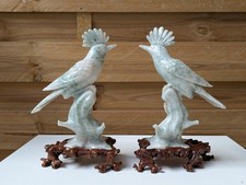 Paire oiseaux sculptés d'occasion Paire oiseaux sculptés d'occasion  Morlaix