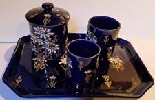 Plateau pots bleu d'occasion  Mer