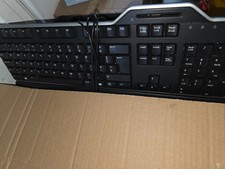 Leitor de Smartcard Dell KB813 USB QWERTY Teclado - Preto (KB813-BK-UK), usado comprar usado  Enviando para Brazil