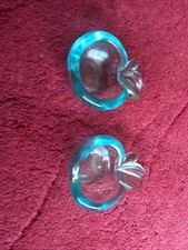 Pair blue glass for sale  WELLING
