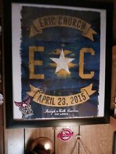 Eric church poster for sale  Wake Forest