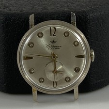 Vintage Waldman Electra Relógio Fabricado na Suíça com Marcadores de Diamante - Serviço Necessário comprar usado  Enviando para Brazil