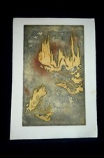 Quadro disegno calcografico usato  Santa Marinella