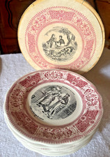 Gien lot assiettes d'occasion  Les Pennes-Mirabeau