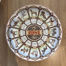 Wedgewood calendar plate for sale  BRISTOL