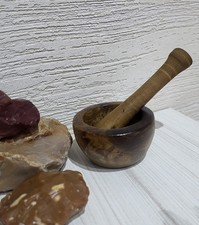 Mortaio legno ulivo usato  Villafranca Sicula