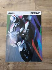 Folleto de venta de moto yamaha fzr1000 dinamarca 1994 segunda mano  Embacar hacia Argentina