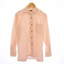 Camisa casual Aramis manga longa listra horizontal laranja G comprar usado Camisa casual Aramis manga longa listra horizontal laranja G comprar usado  Enviando para Brazil