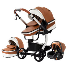 Poussette bébé cuir d'occasion  France