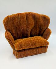 POLTRONA TRASEIRA ASA LARANJA VINTAGE PARA CASA DE BONECAS EM MINIATURA OU ROOMBOX comprar usado  Enviando para Brazil
