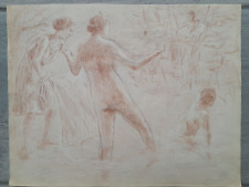 Dessin ancien étude d'occasion  Locminé
