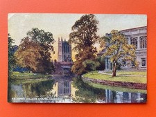 Cambridge postcard john for sale  HITCHIN