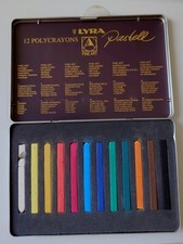 Lyra polycrayons pastell gebraucht kaufen  Hamburg