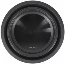Subwoofer Alpine SWT-10S4 10" 1000W pico/350W RMS raso fino caminhão carro comprar usado  Enviando para Brazil