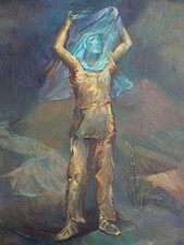 Powerful expressionist paintin d'occasion  Expédié en Belgium