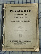 1940 plymouth parts for sale  Suffolk