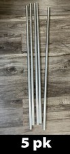 Tubo redondo de alumínio 5pk 3/4" OD x 1/8" parede 6061-T6 36" comprimento, prata comprar usado  Enviando para Brazil
