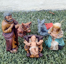 Presepe terracotta dipinto usato  Civitanova Marche