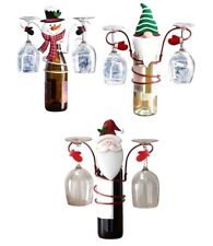 Christmas wine bottle for sale  LUTON