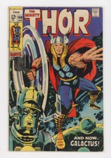 Thor 160 Coisas começam a ficar reais quando Galactus aparece! Bom VG/FN 5.0 comprar usado  Enviando para Brazil