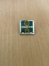 Hammond pin badge for sale  ROWLEY REGIS