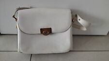Sac cuir blanc d'occasion  La Rochelle