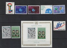 UNO - Genf 88-95 inkl. Bl. 2 (kompl.Ausg.) Jahrgang 1980 komplett postfrisch ** comprar usado  Enviando para Brazil