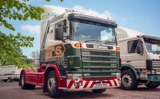 FOTO DE CAMINHÃO - EDDIE STOBART SCANIA 124 CAMINHÃO P322 DHH comprar usado  Enviando para Brazil